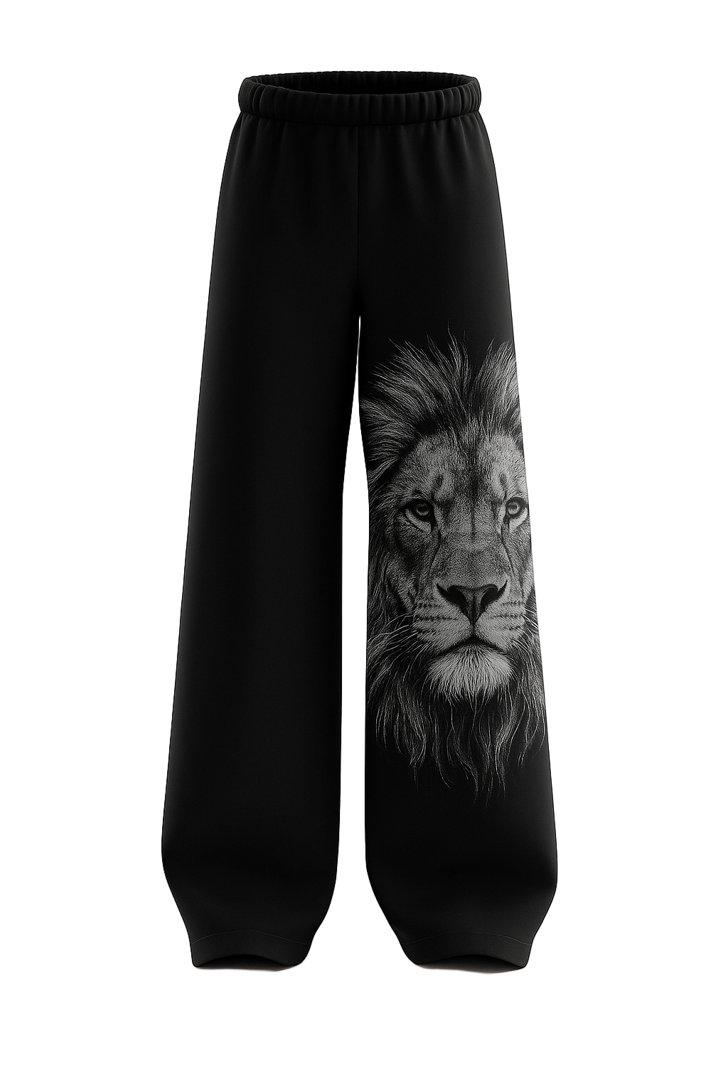 SHREEMSY King of Shadows Lion Sweatpants