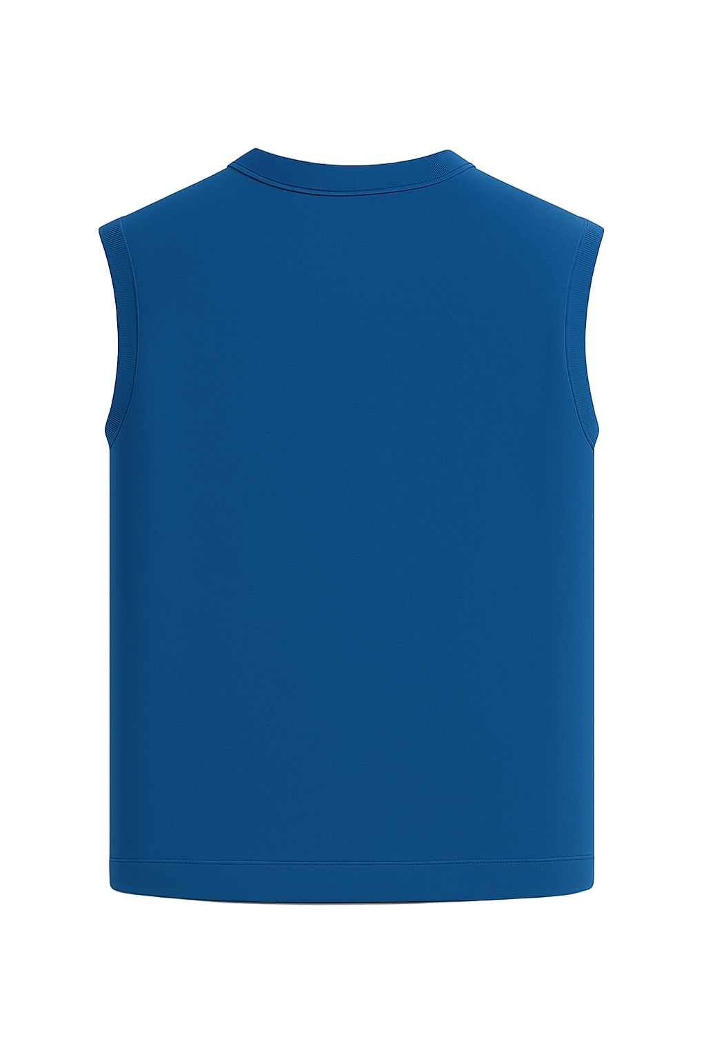 SHREEMSY Royal Blue Tribal Spikes Vest