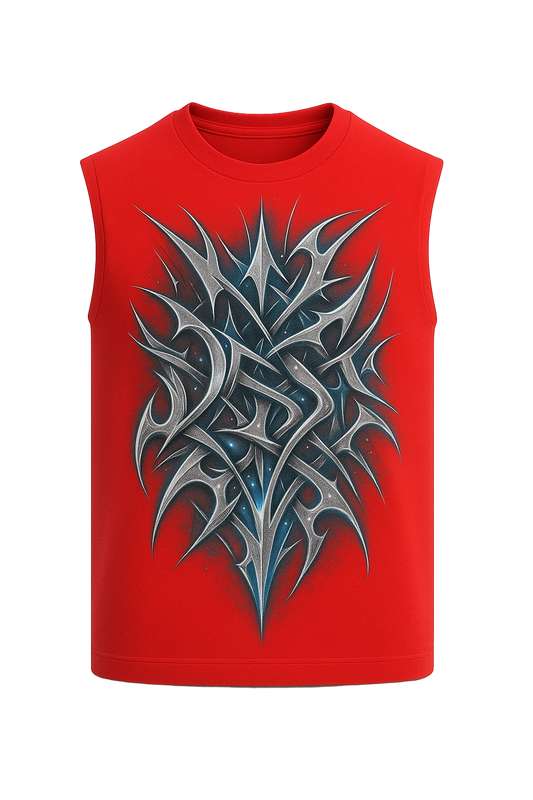 SHREEMSY  Metallic Abstract Vest